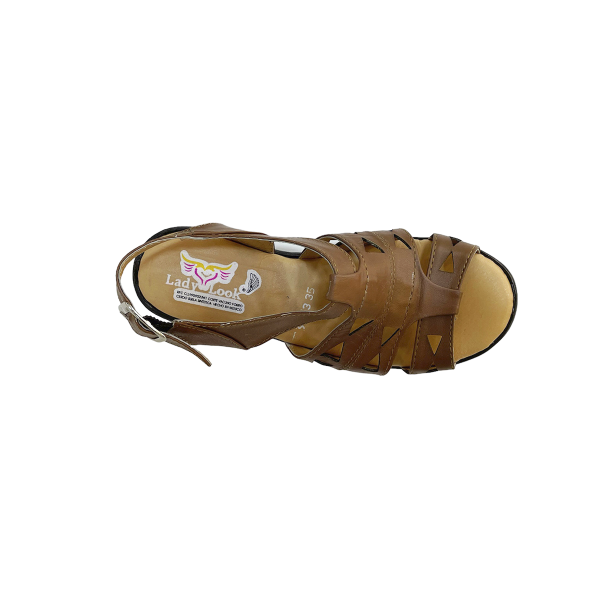 Huaraches Sandalias De Mujer Lady Look Cómodas De Piel