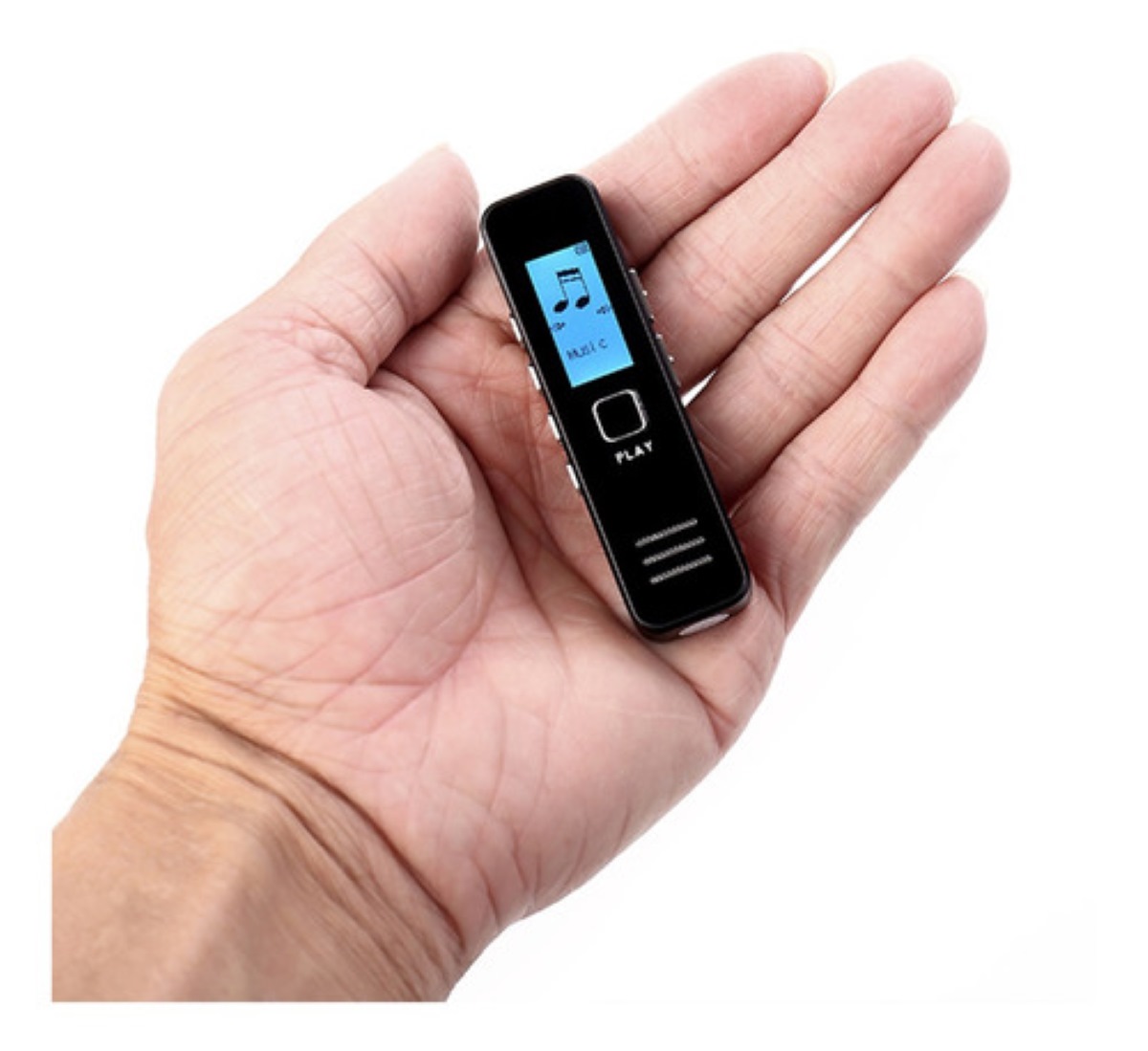 Mini Grabadora De Voz Pantalla Lcd Usb Cable Al Teléfono 8gb