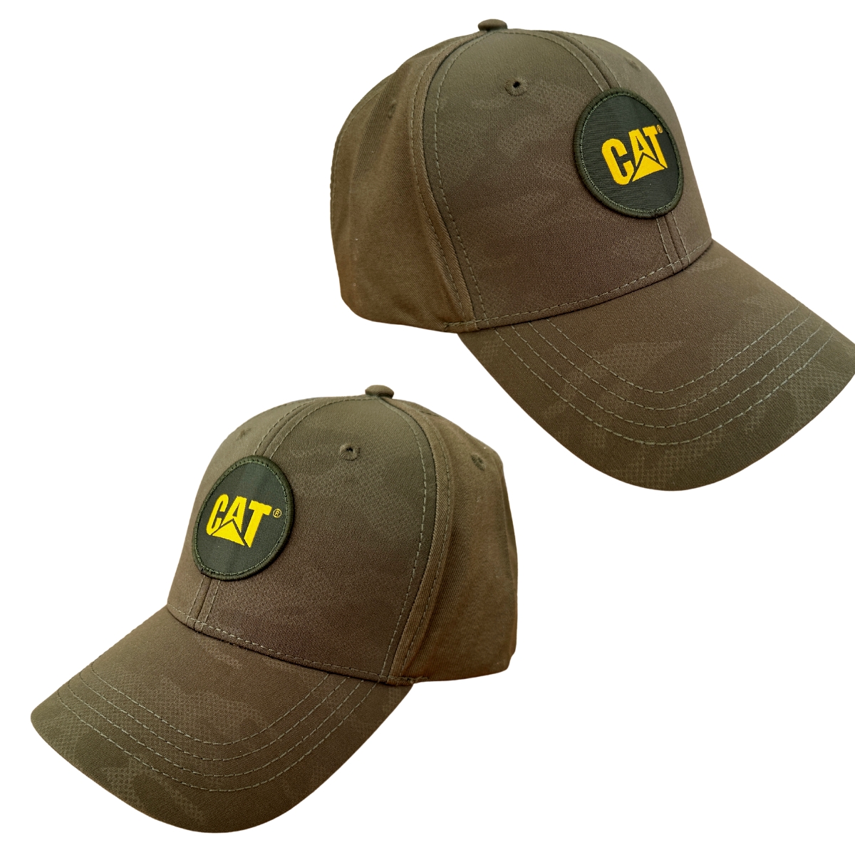Gorra Cat Original Trucker Cachucha Caterpillar Verde Unisex