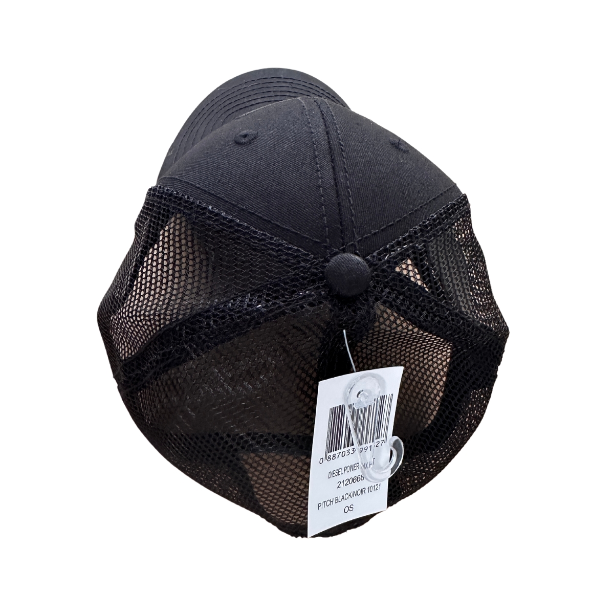 Gorra Cat Caterpillar Unisex Negra C Gris Trucker Original