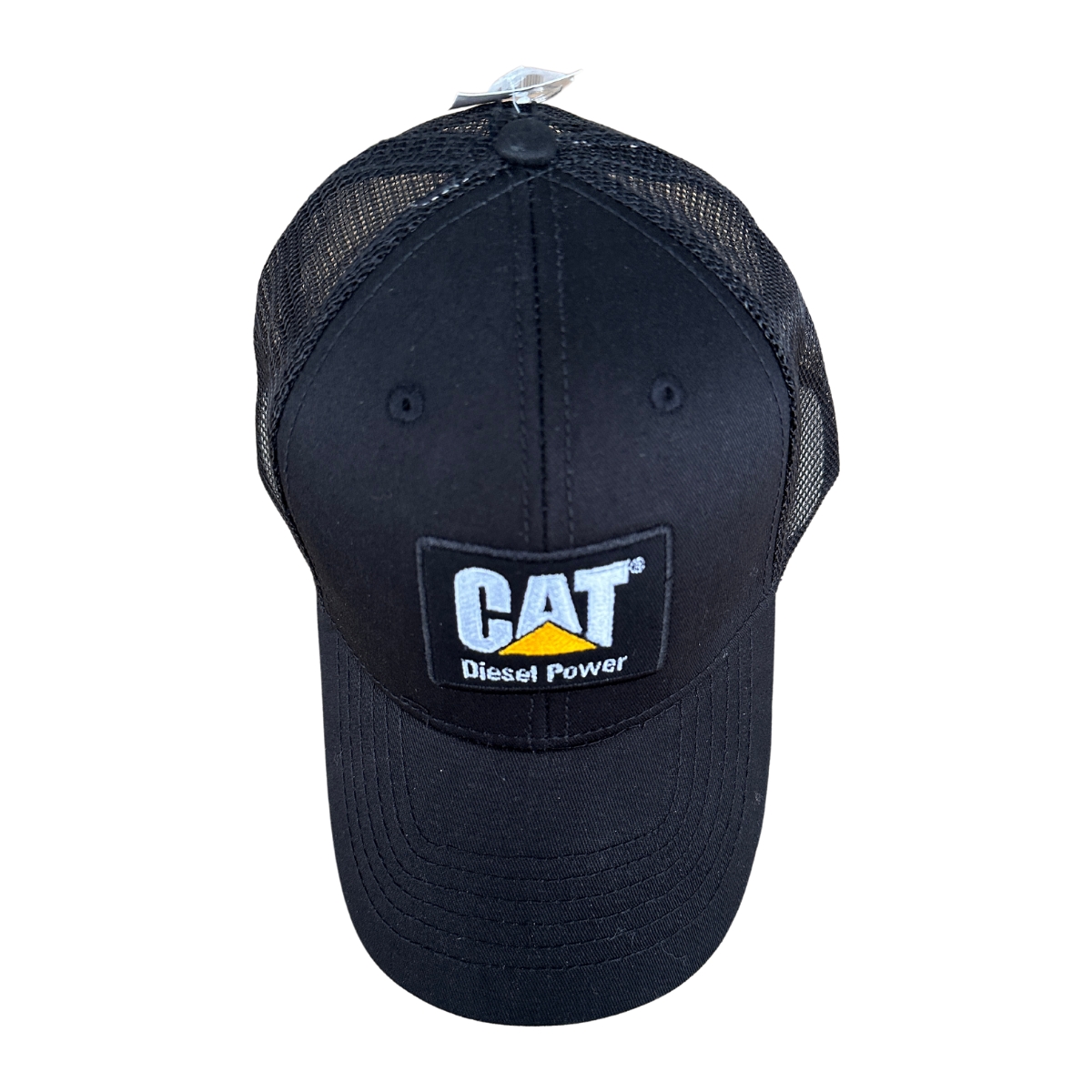 Gorra Cat Caterpillar Unisex Negra C Gris Trucker Original