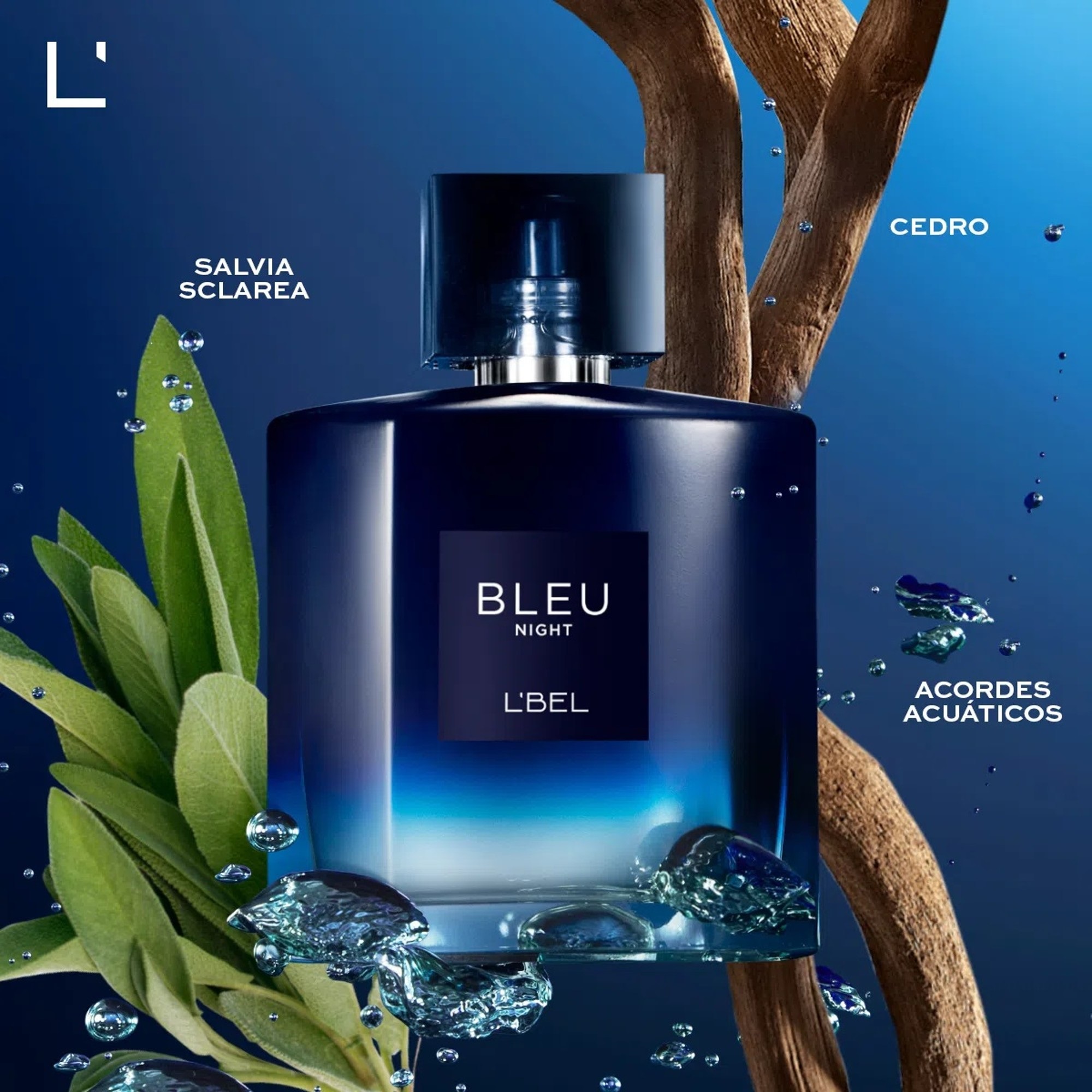 Eau De Parfum Bleu Intense Night L'bel