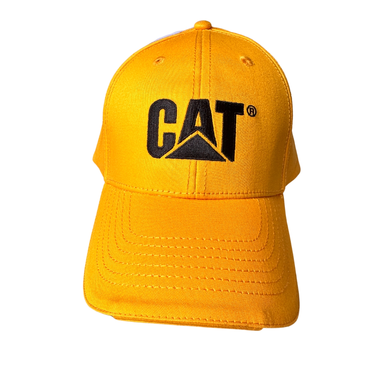 Gorra Cat Original Trucker Cachucha Caterpillar Amarilla