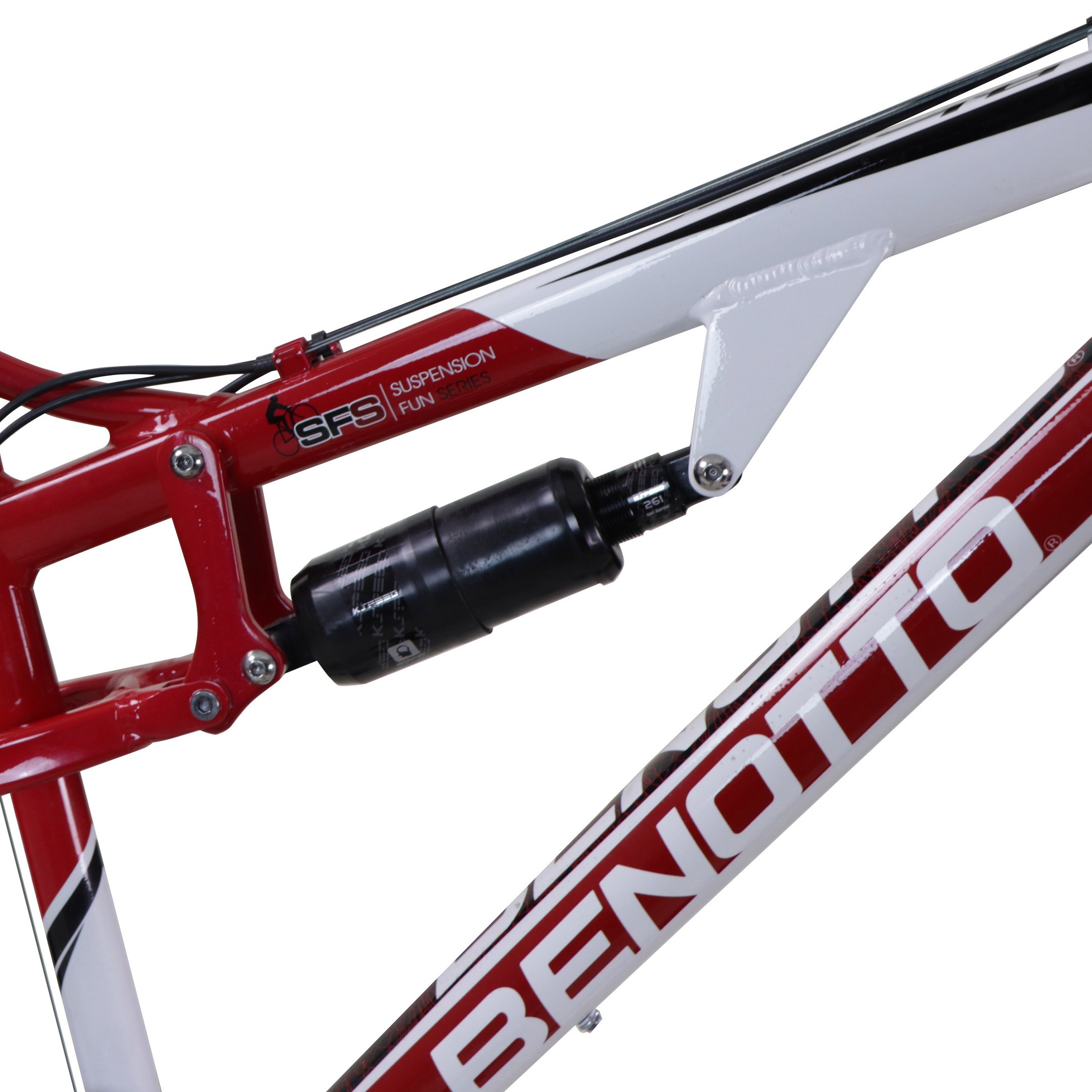 Bicicleta Benotto DS-900 Aluminio R27.5 27V Roja ch-med
