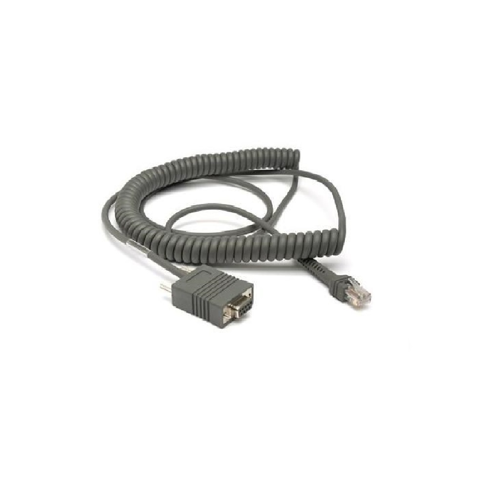 Datalogic Cable RS-232 Hembra 25-pin Hembra, 2.9 Metros, Blanco
