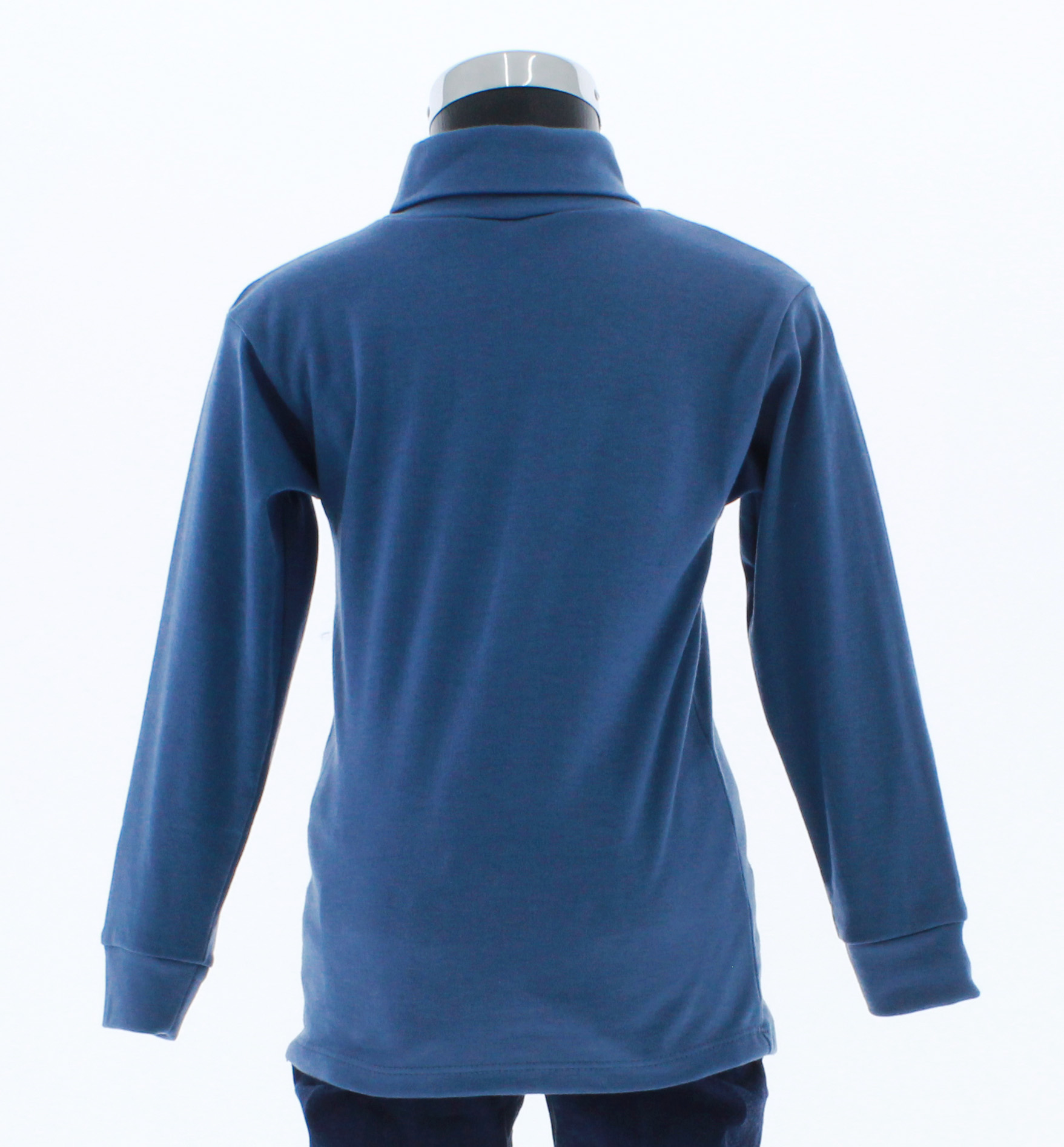 Playera Niño Cuello de Tortuga Color Azul 3422 2 a 16 Años