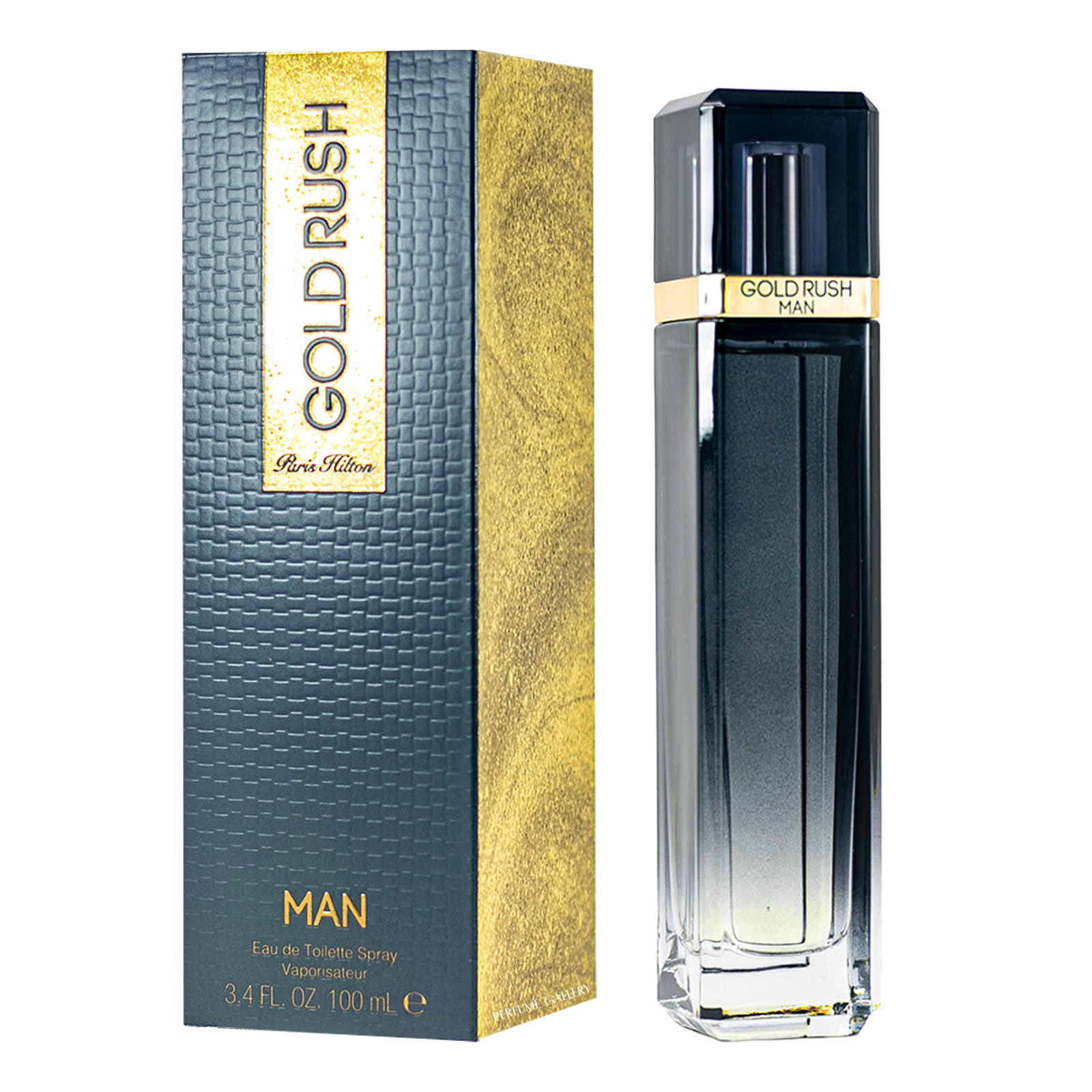 C PARIS HILTON GOLD RUSH MEN EDT 100 ML.