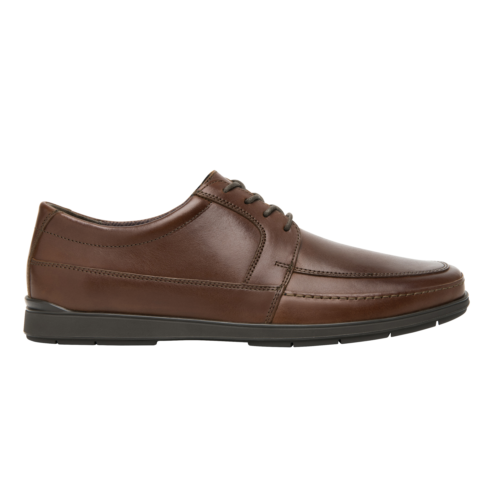 Zapato Oxford Clasico Para Hombre Semi vestir Flexi 413702 Cognac