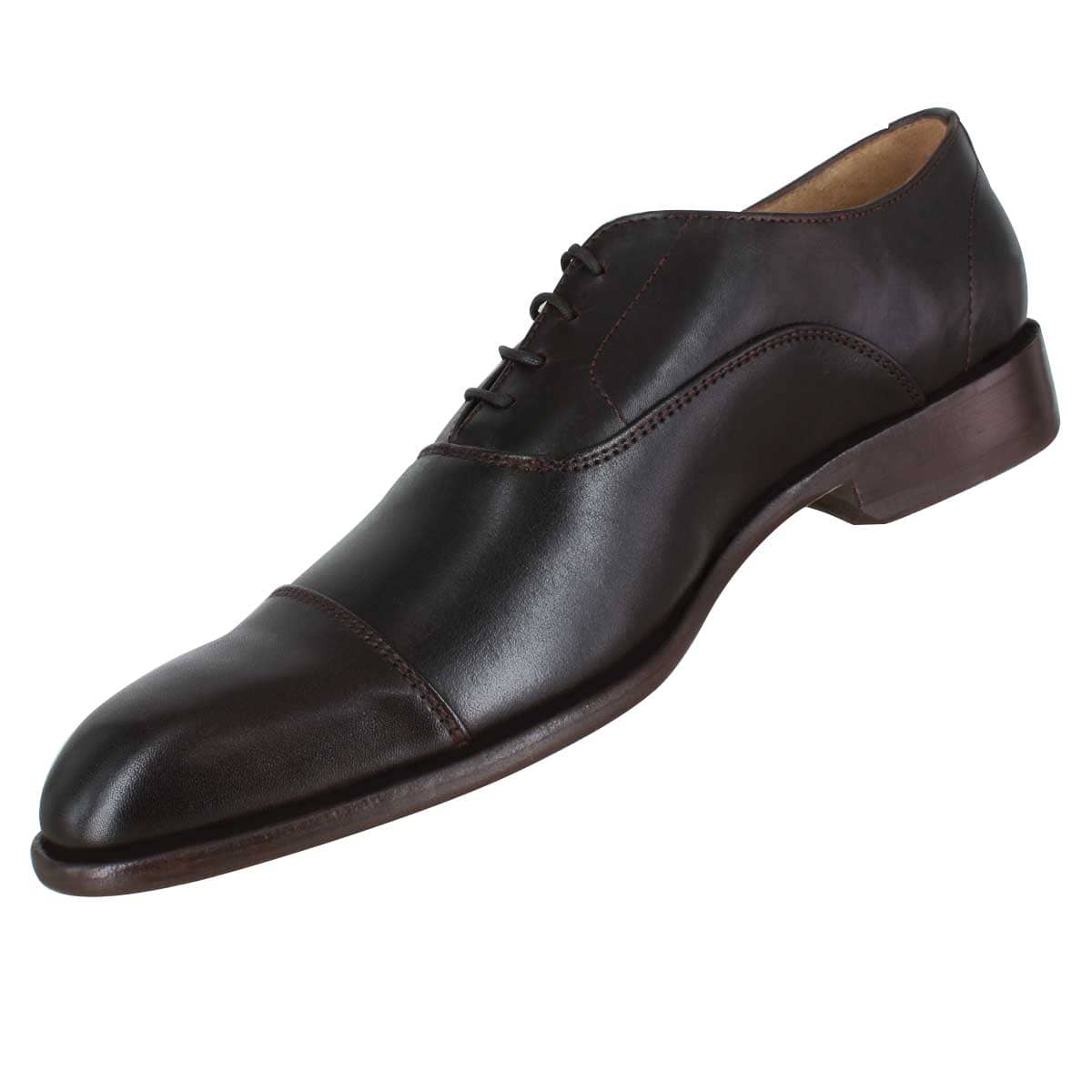 Zapato Carlo Ronaldi 7702 Becerro Café Bordeux