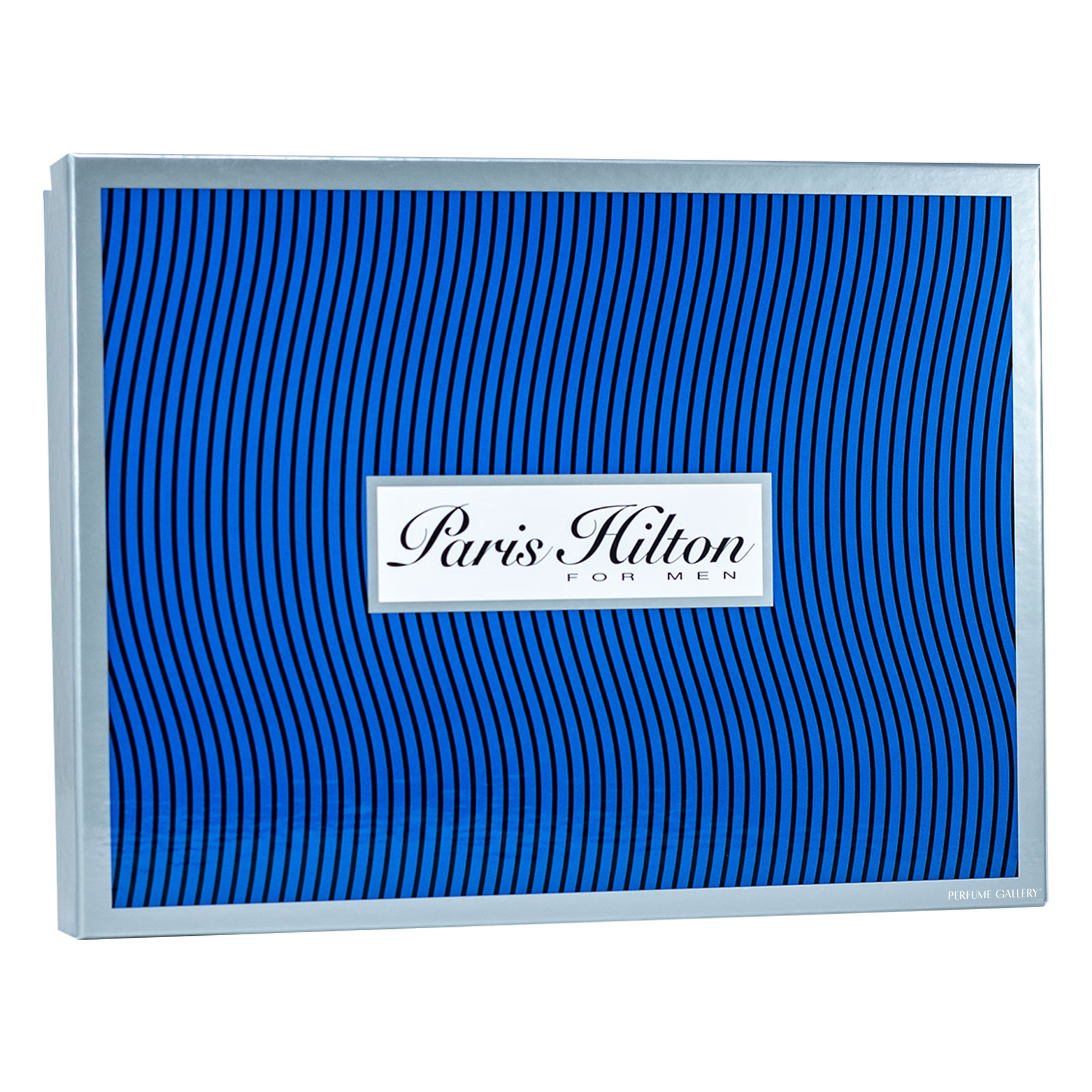 SET MEN PARIS HILTON FOR MEN EDT 100ML+ DESODORANTE + SHOWER GEL + PERFUMERO