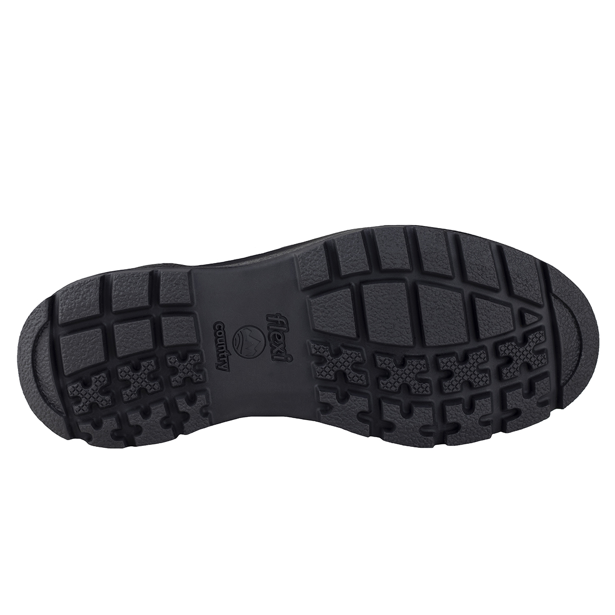 Botines Para Hombre Flexi Country Piel Graneada 406005 Negro Piel Original