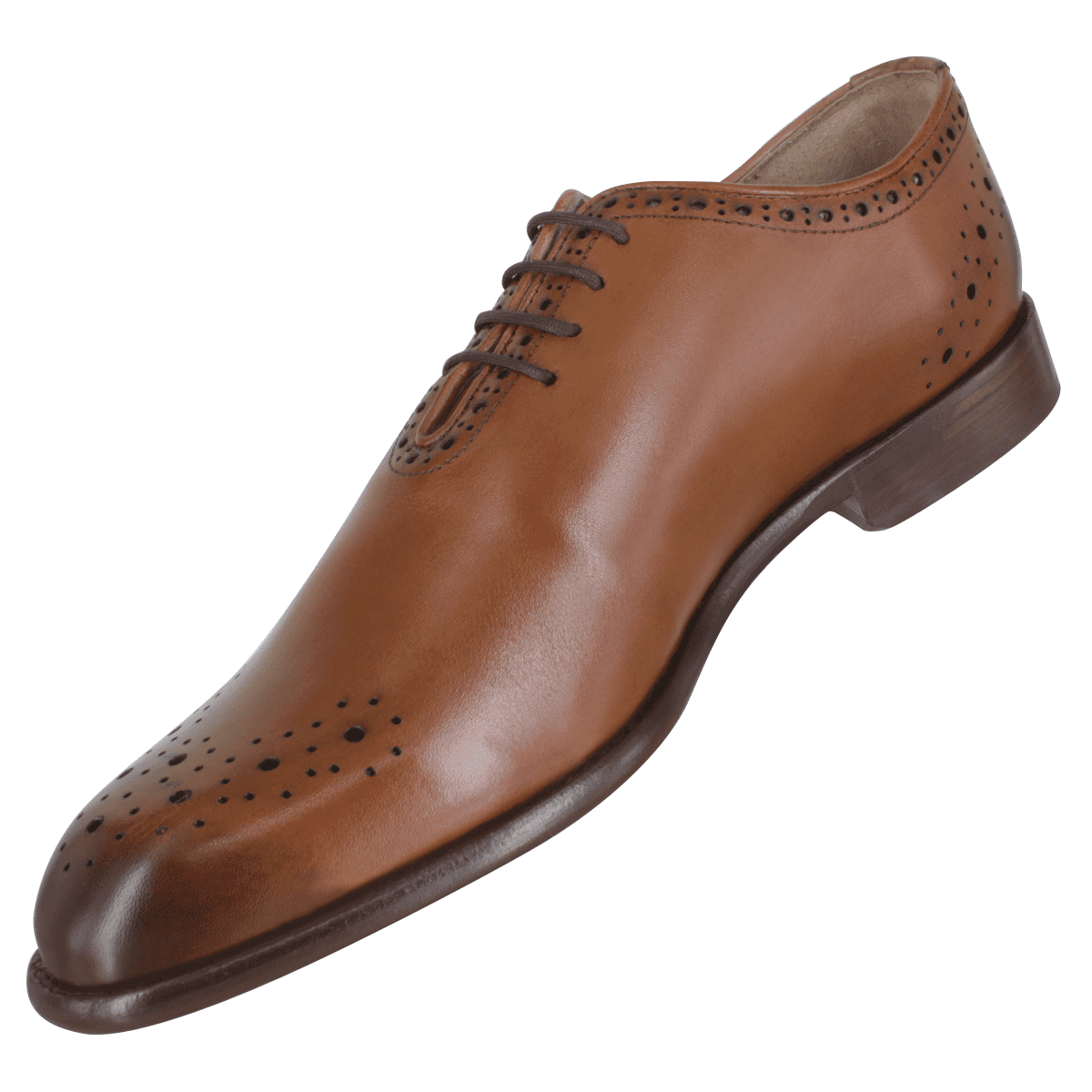 Zapato Carlo Ronaldi 1030 Becerro Café Brown