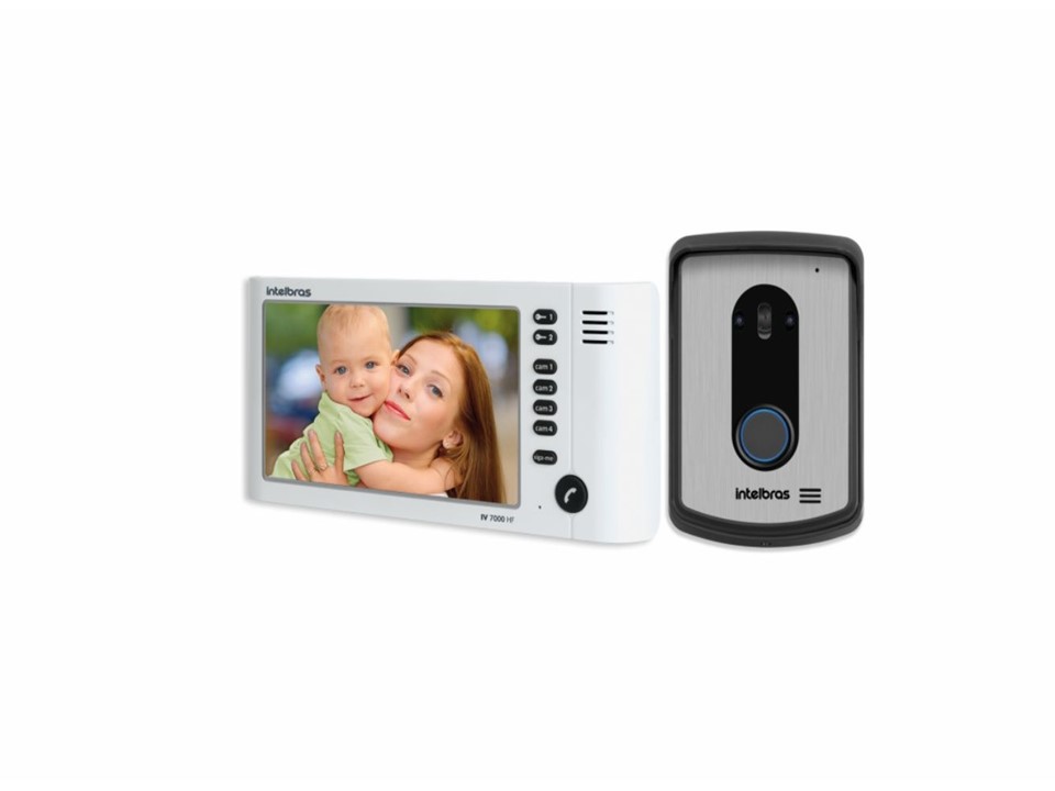 Video Portero Electrónico 7" Color Manos Libres