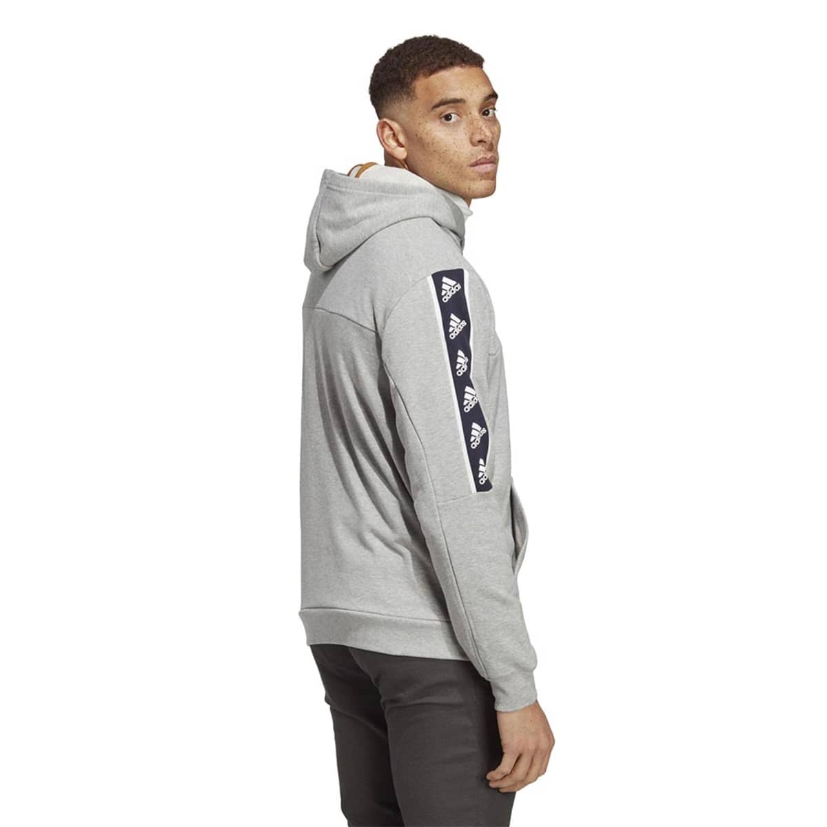 Sudadera Adidas M Bl Hd para hombre, marca adidas, color gris, mod. 1088702
