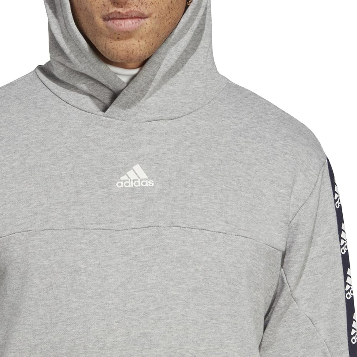 Sudadera Adidas M Bl Hd para hombre, marca adidas, color gris, mod. 1088702