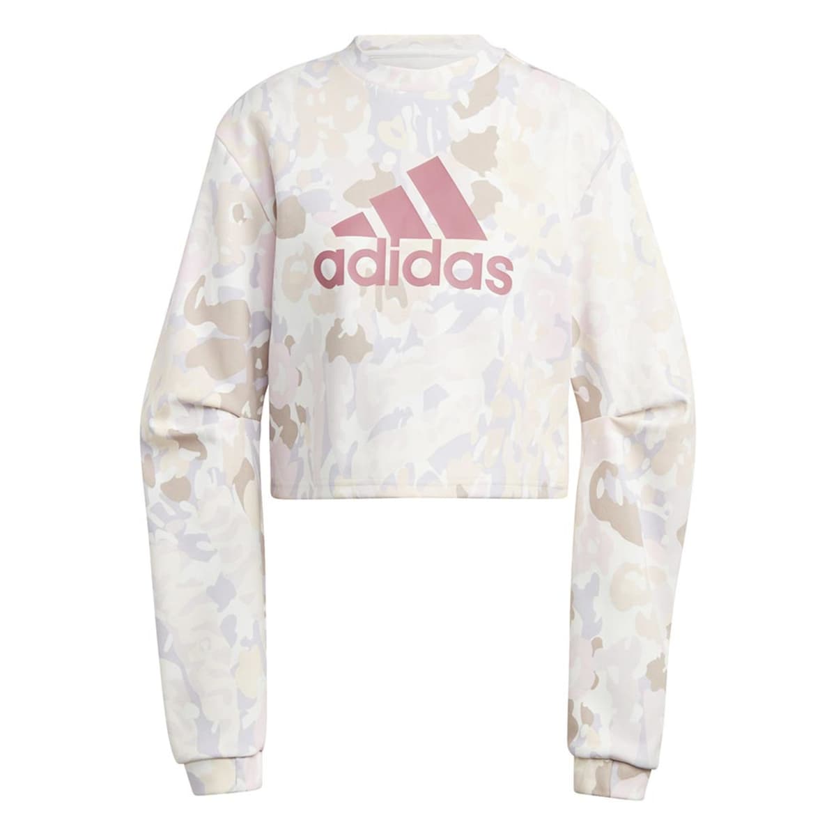 Sudadera adidas estampada multicolor para mujer, mod. 1088709