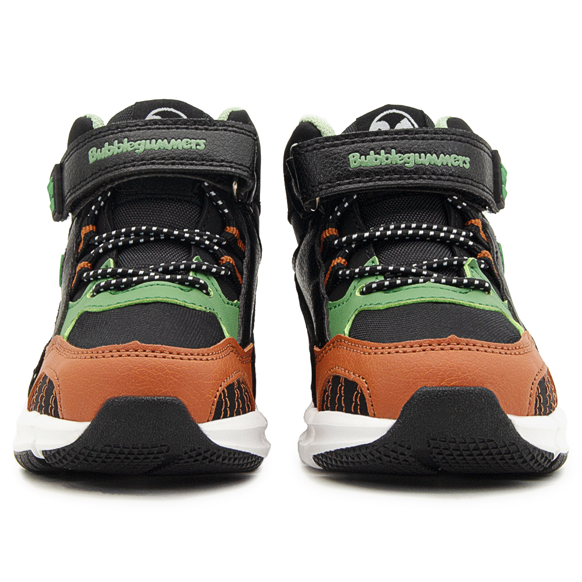 Tenis Bota Niño Bubble Gummers Importado Negro/miel 14-21