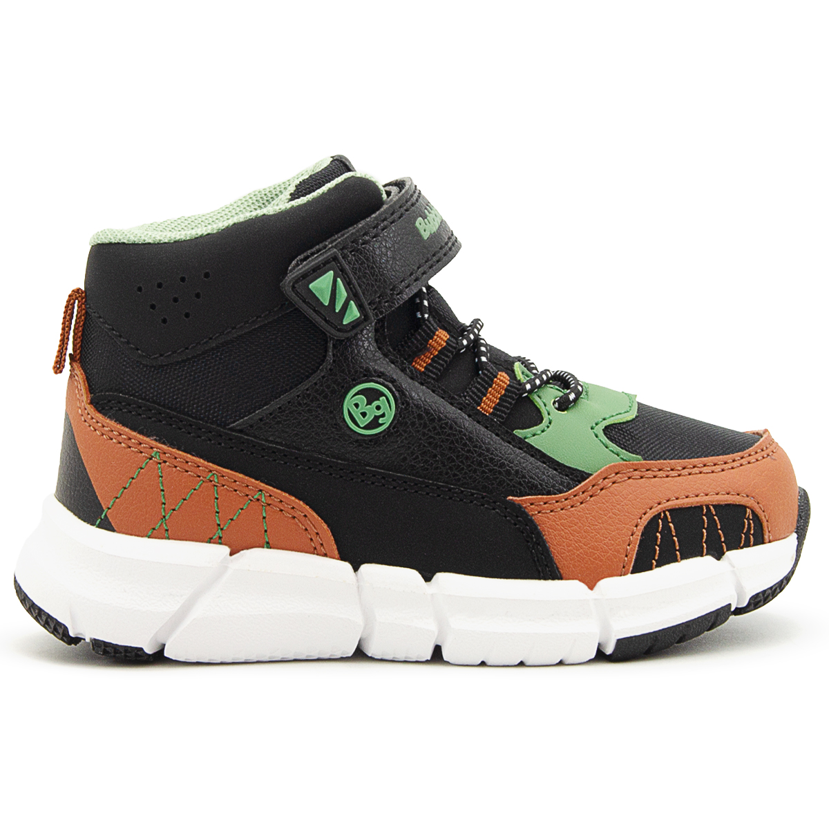 Tenis Bota Niño Bubble Gummers Importado Negro/miel 14-21