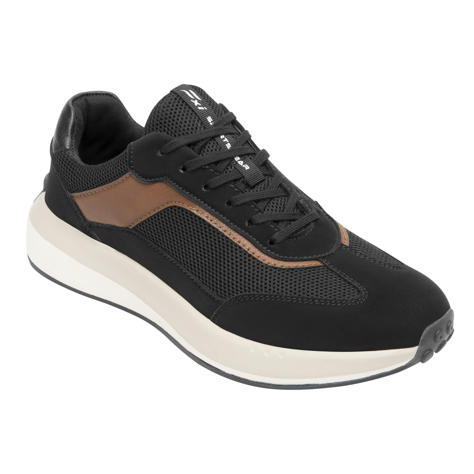 Tenis Clásicos Para Hombre Moda Casuales Flexi 413902 Negro