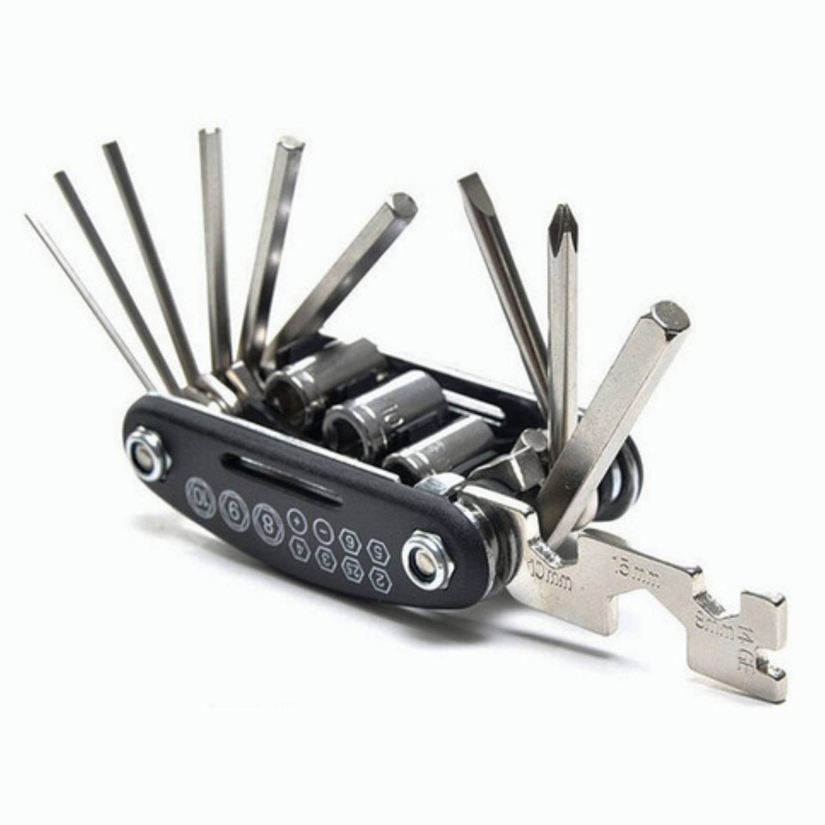 Llave Multifuncional Herramienta Para Bicicleta Portatil 16 En 1