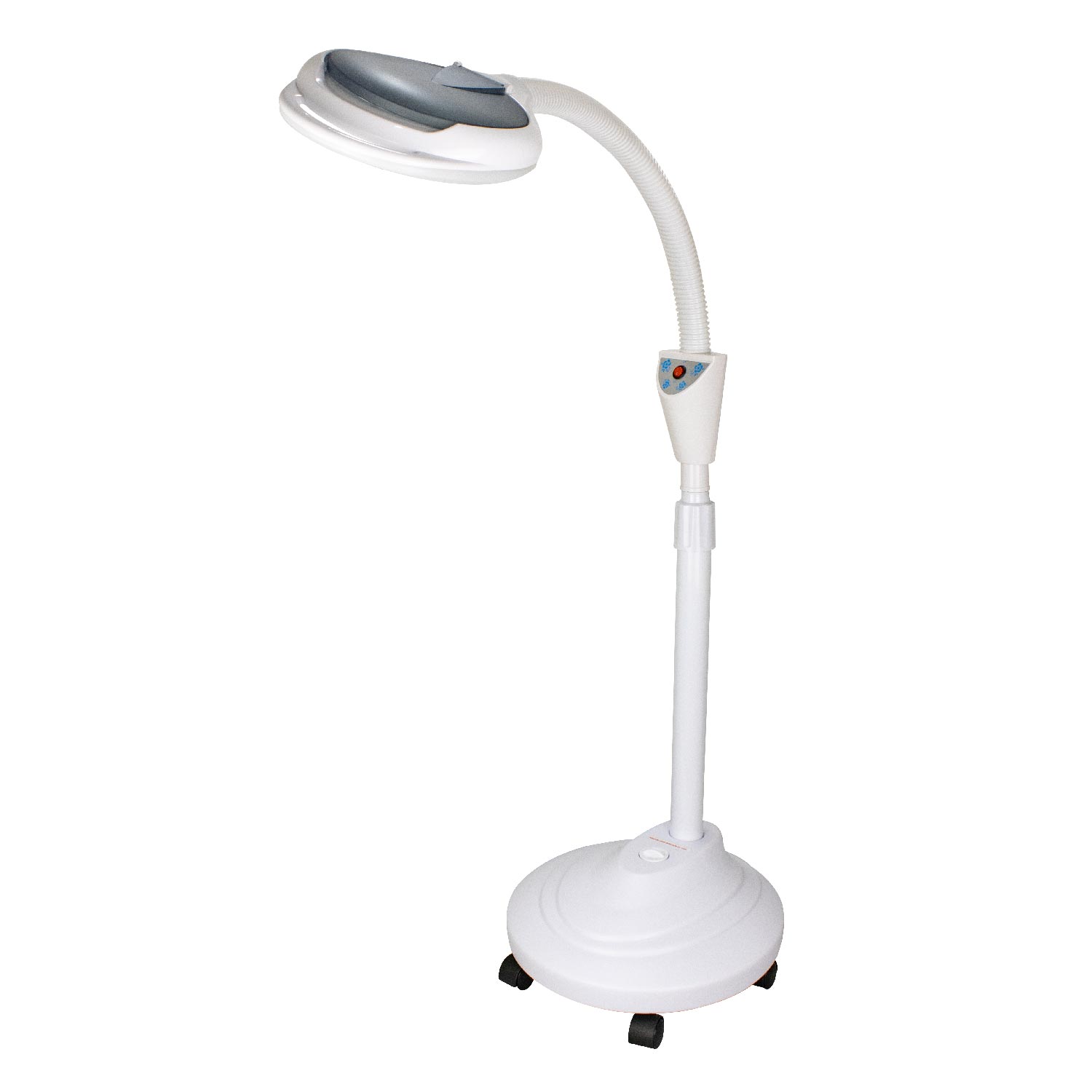 Lampara Lupa Pedestal Base Luz Led 8x Spa Estetica Belleza Tatuajes