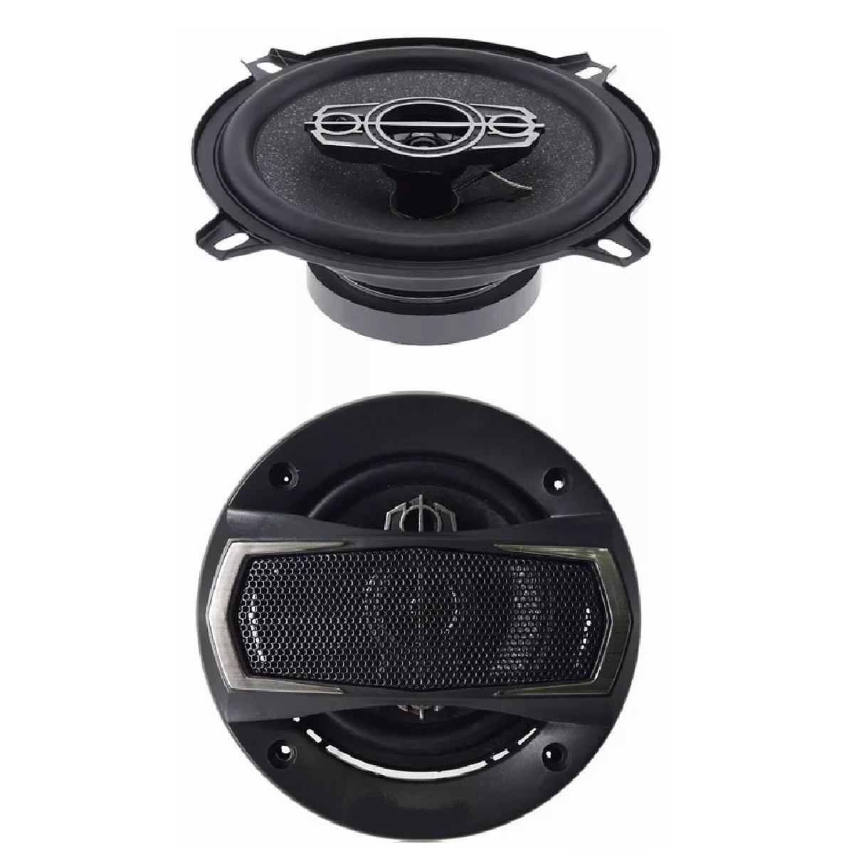 Bocinas 4in Coaxial Para Carro Auto 4 Vías Car Audio