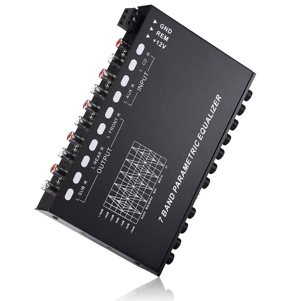 Ecualizador De 7 Bandas Canales Grafico