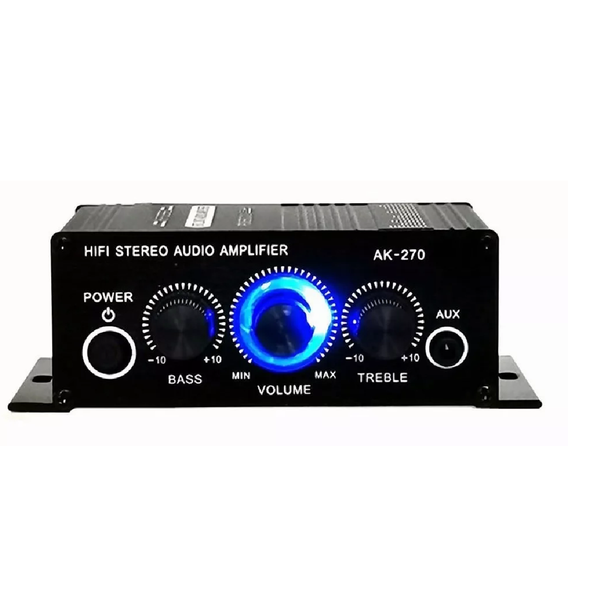 Amplificador 400w Para Auto Moto Casa Conexion Rca