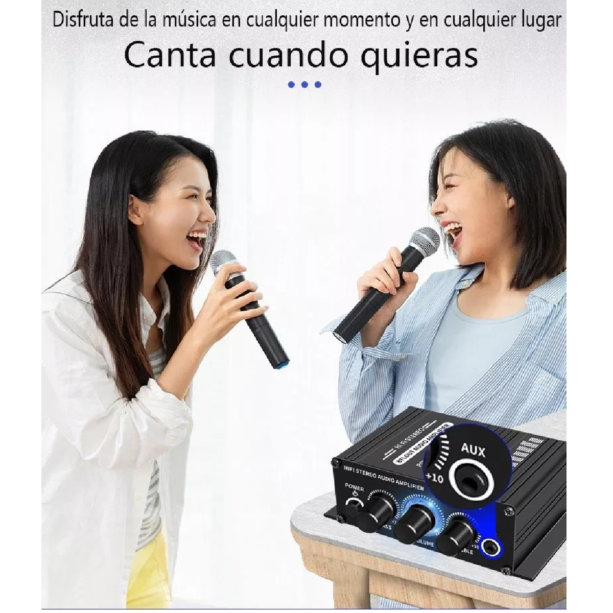 Amplificador 400w Para Auto Moto Casa Conexion Rca