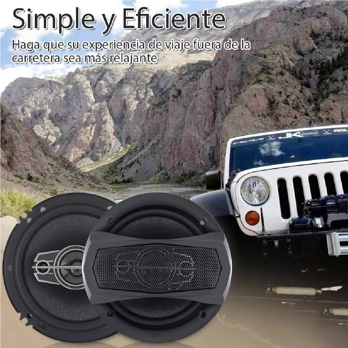 Juego De Bocinas Para Carros  Alta Sensibilidad 350w