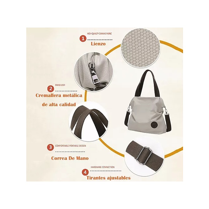 Bolso Multifuncional De Las Mujeres Urbanas De Moda Original