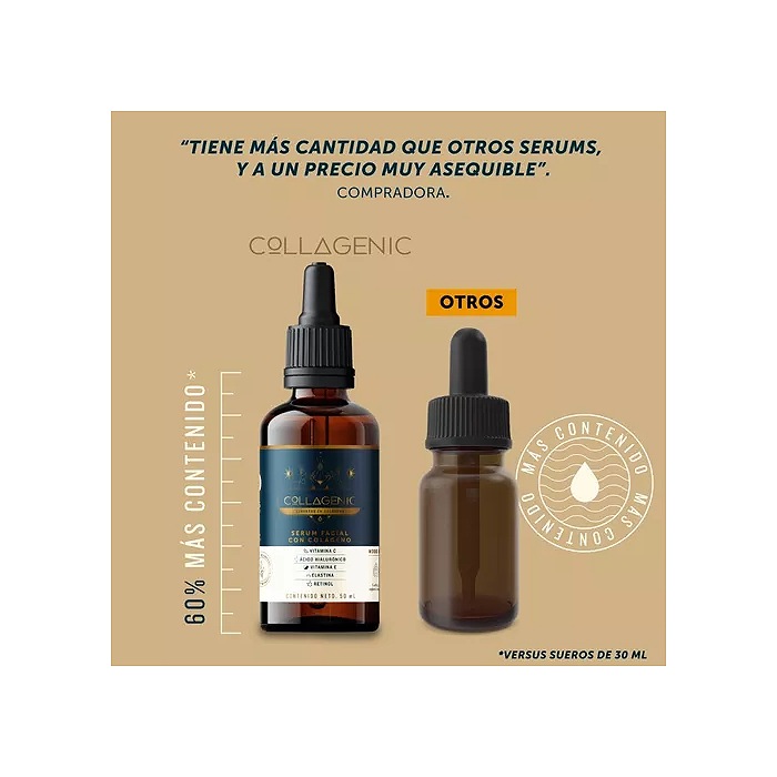 Serum Suero Vitamina C Colageno Acido Hialuronico Collagenic