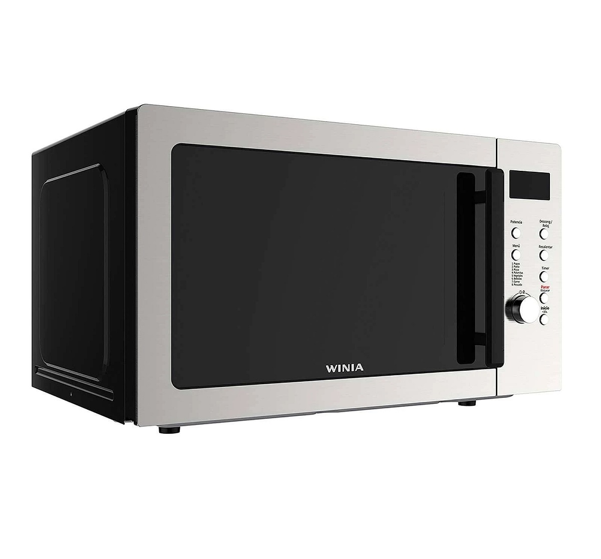 Horno microondas Winia KOS-1N1SS Puerta cristal Gabinete de acero ORT