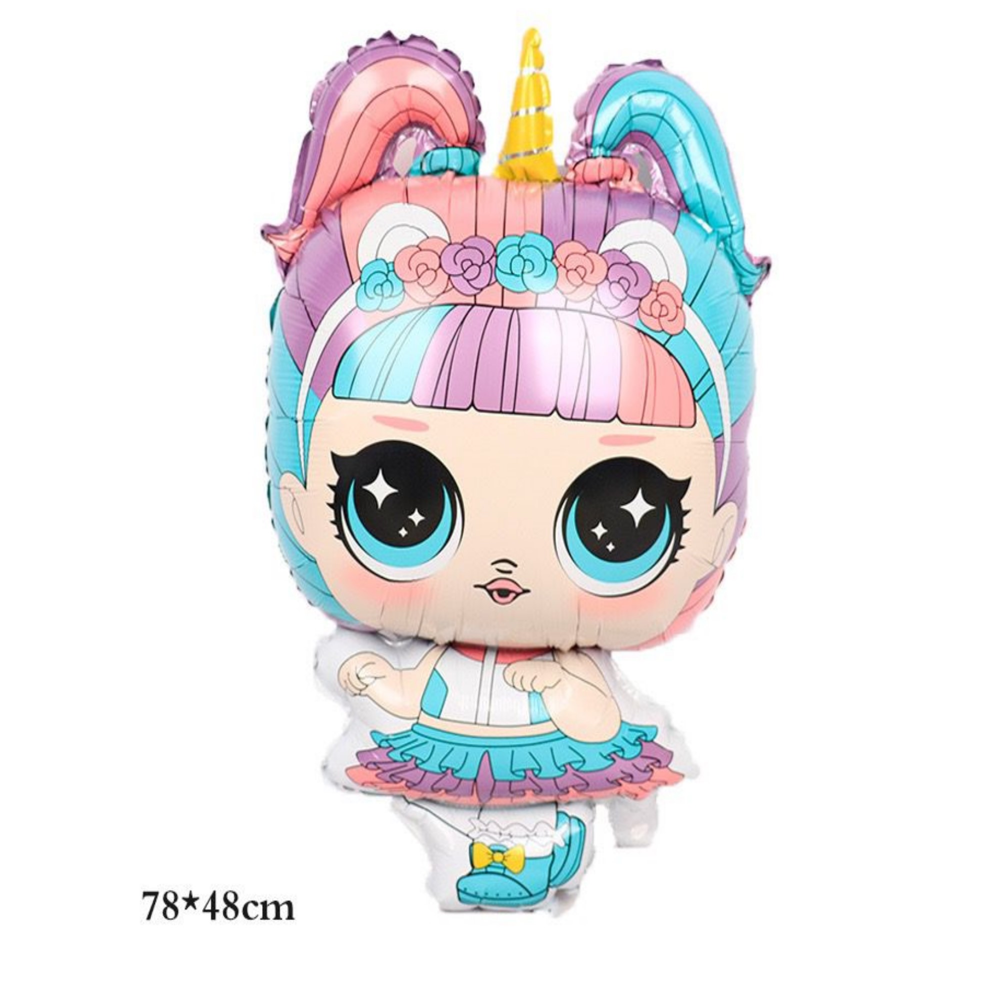 Globos De Cumpleaños 38 Pzas Decoración Kit De Fiesta Lol