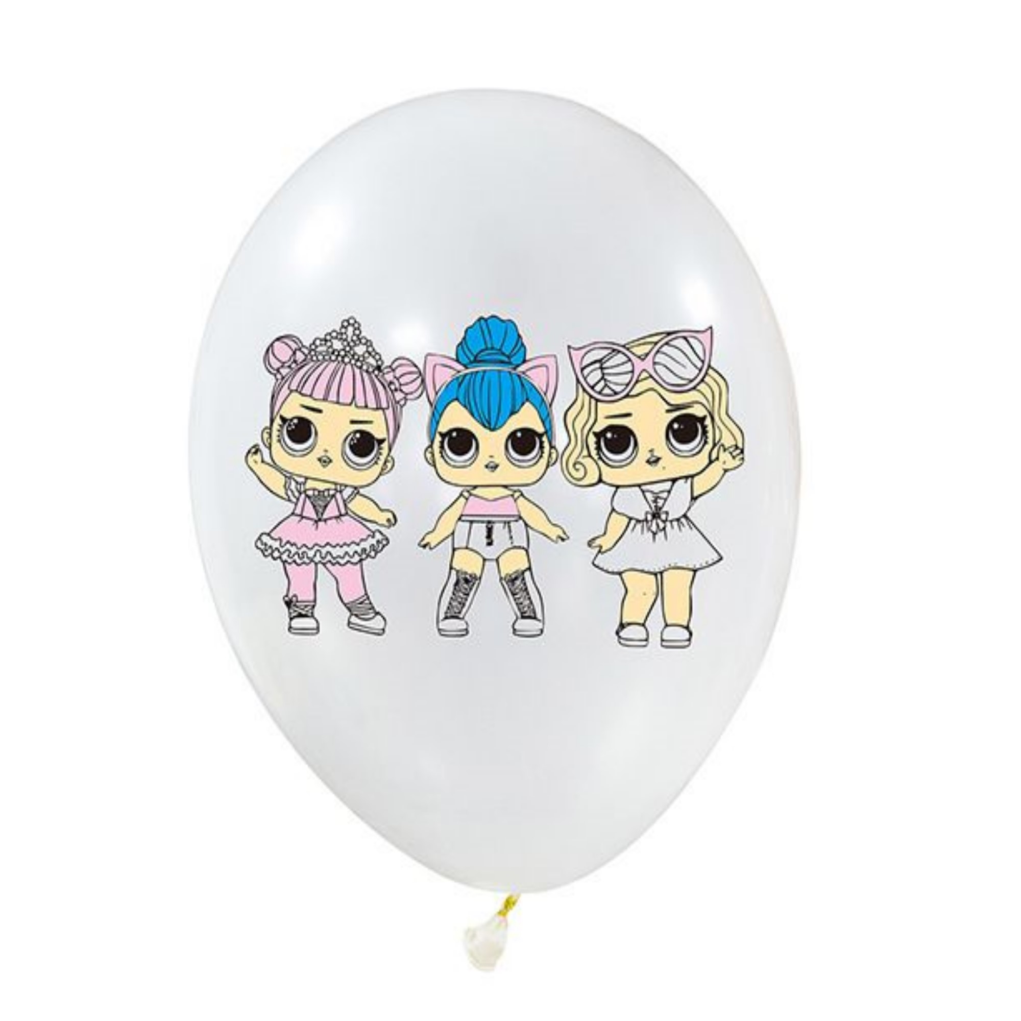 Globos De Cumpleaños 38 Pzas Decoración Kit De Fiesta Lol