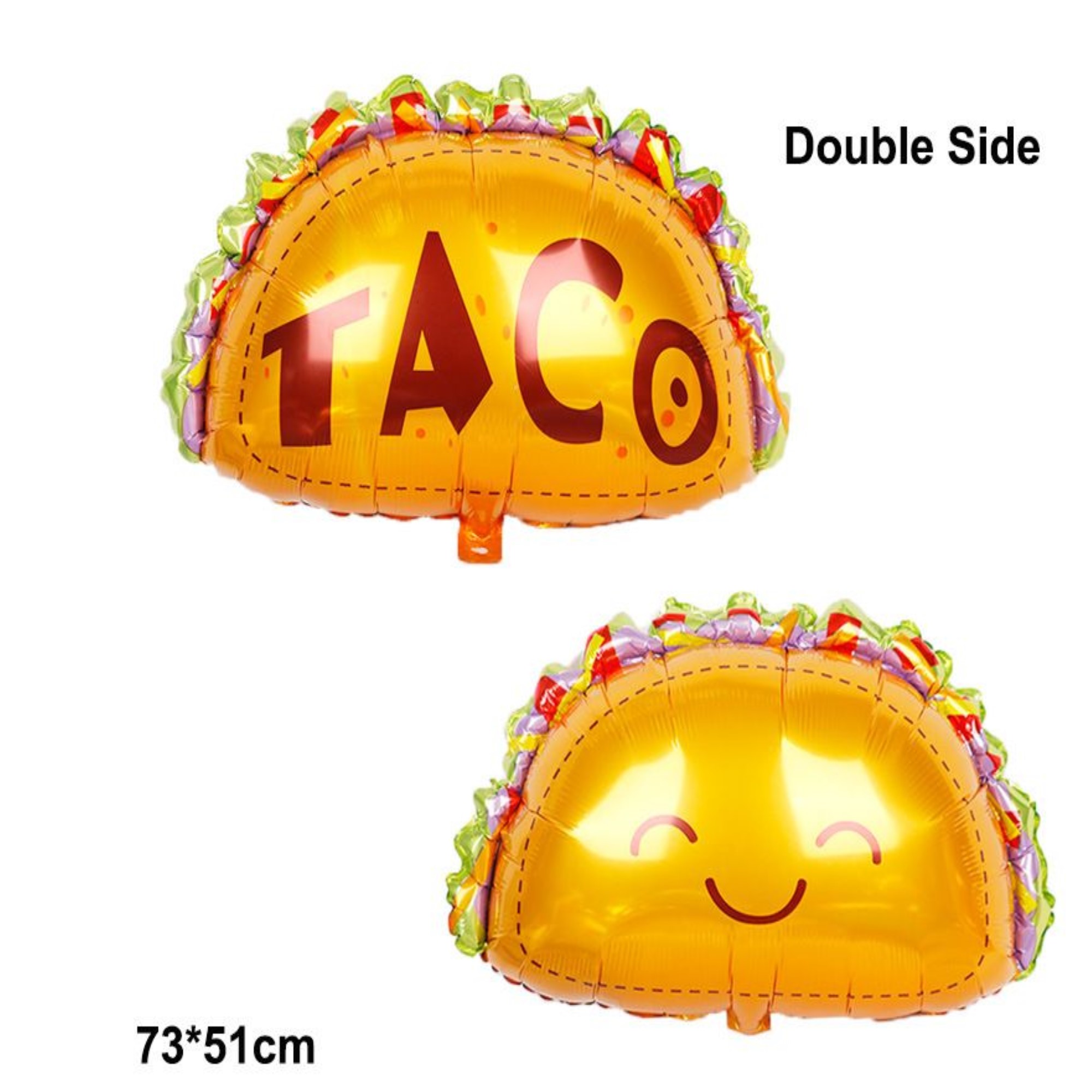 Globos Decoración Kit Fiesta Mexicana Cactus Sombrero Taco