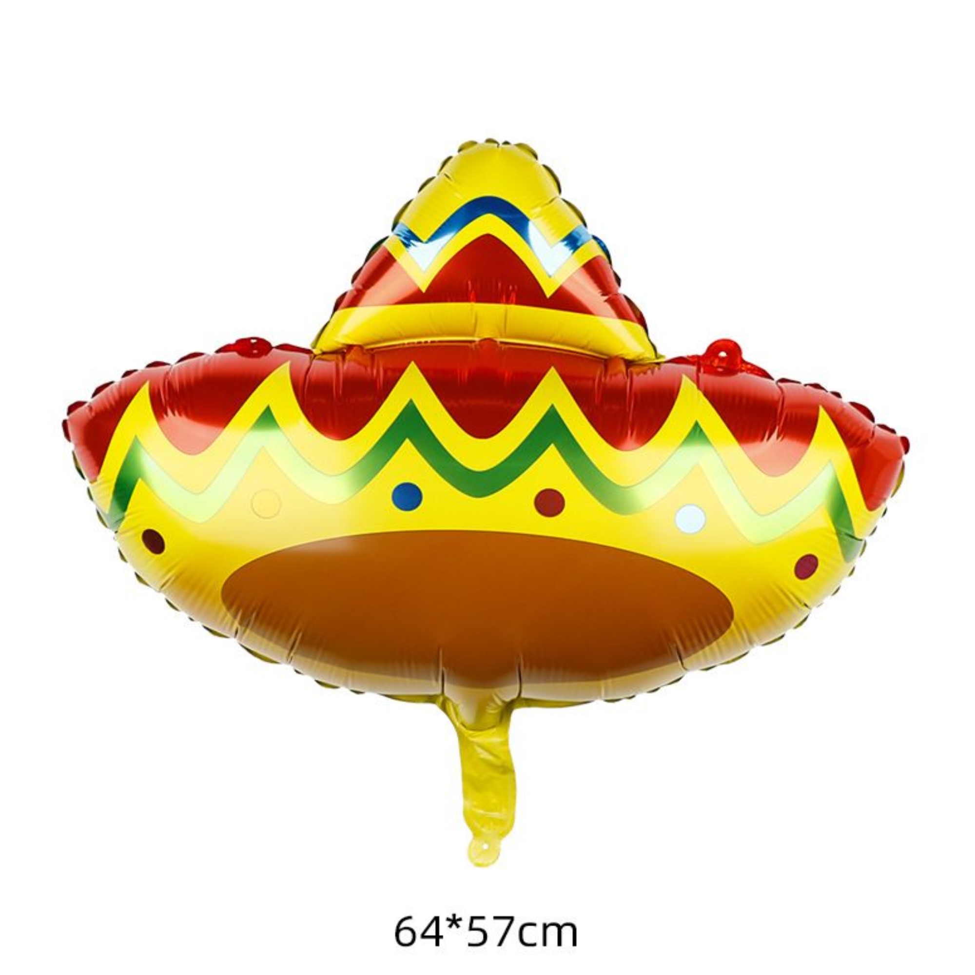 Globos Decoración Kit Fiesta Mexicana Cactus Sombrero Taco