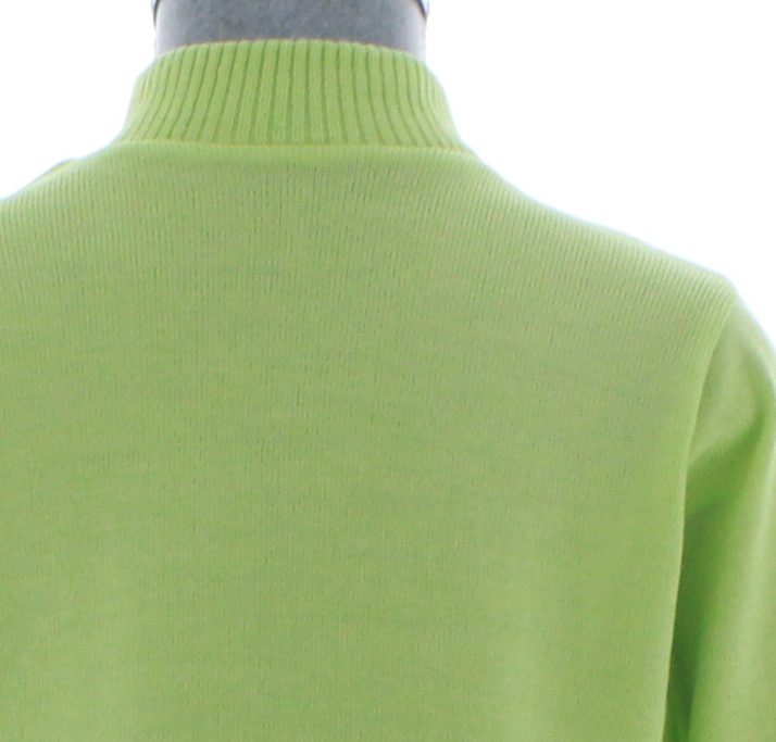 Sueter Ligero Niño o Niña Color Verde Cuello Alto 3459 2 a 16 Años.