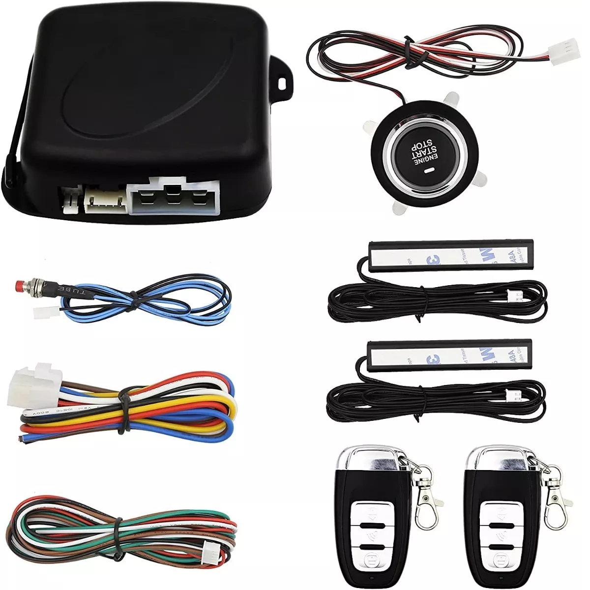 Auto Llave Presencia Botón Encendido Antirrobo