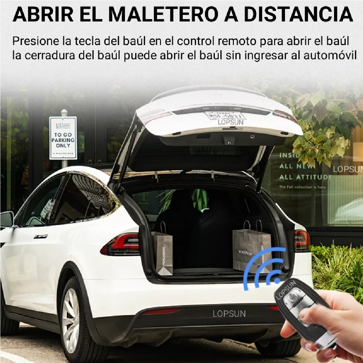 Auto Llave Presencia Botón Encendido Antirrobo