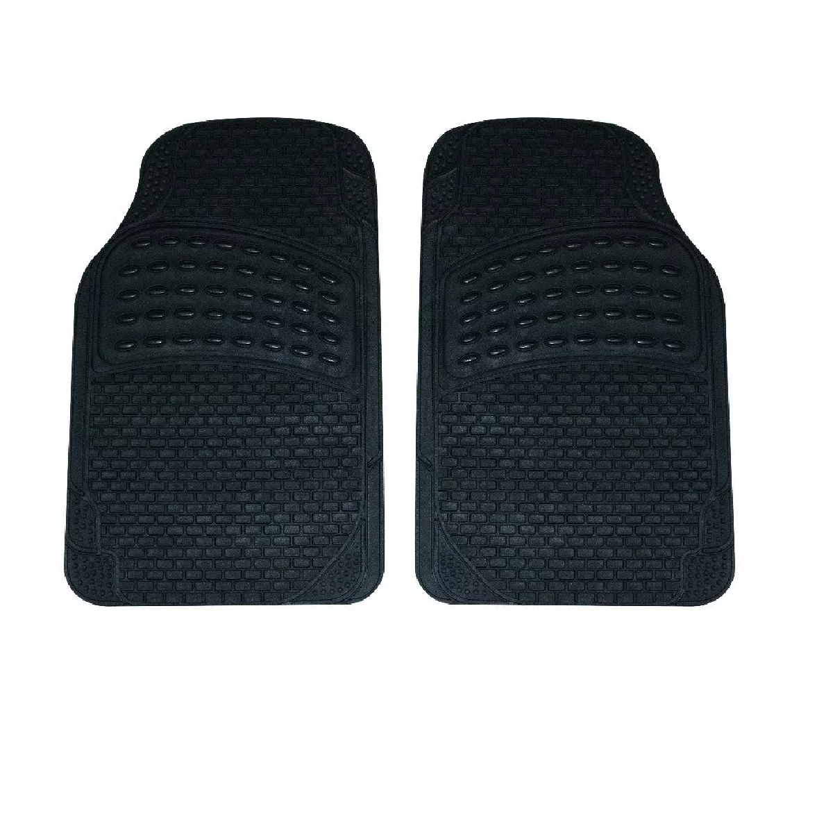 Juego Tapetes Hule Auto Camioneta Uso Rudo 3 Piezas