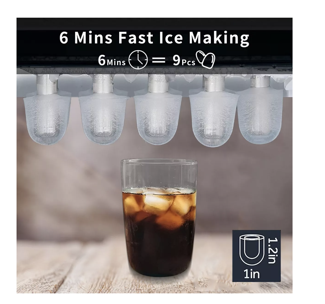 Ice Maker Maquina Para Hacer Hielo Portatil