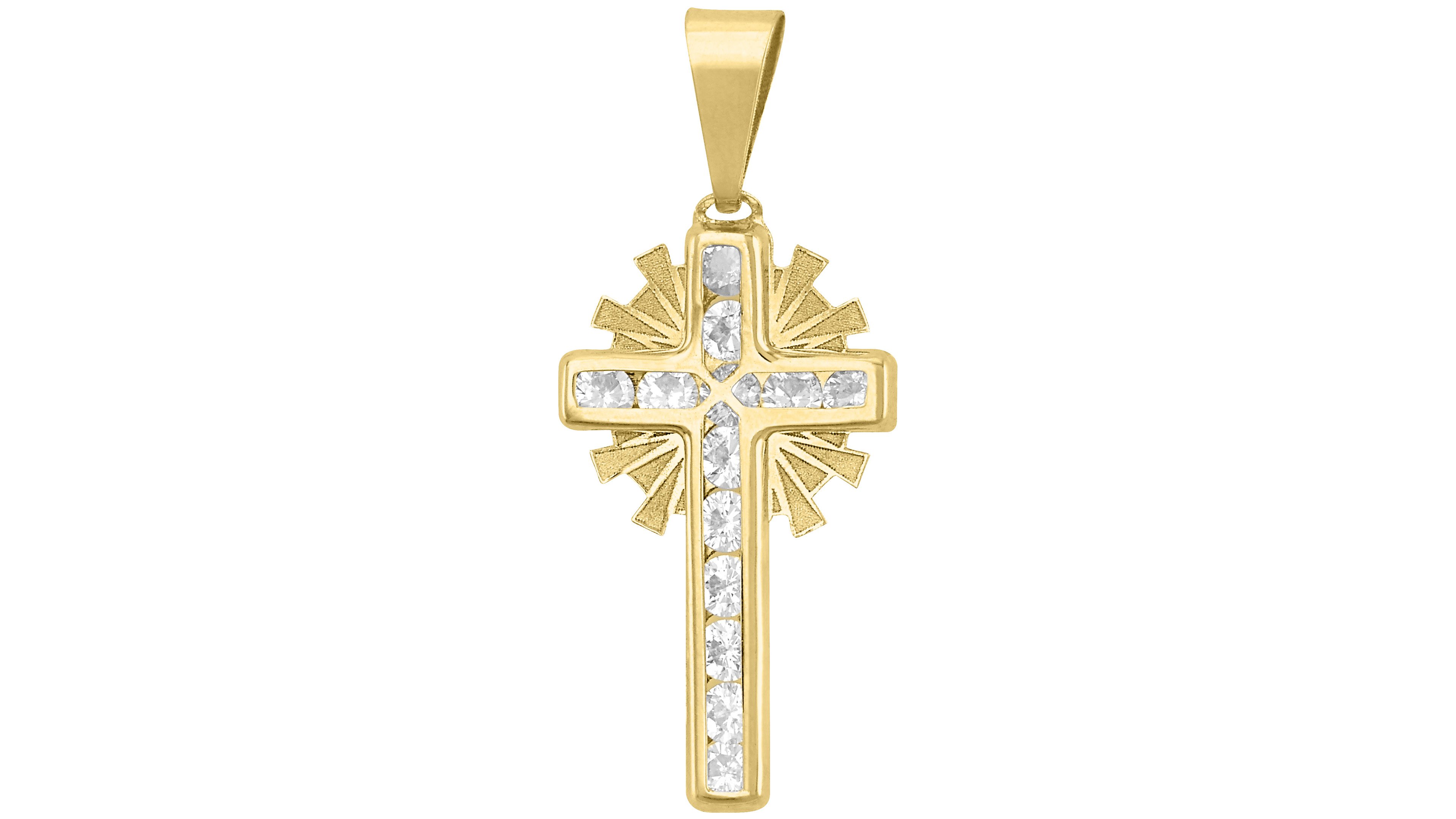 Dije Cruz Sol 10K - 3687