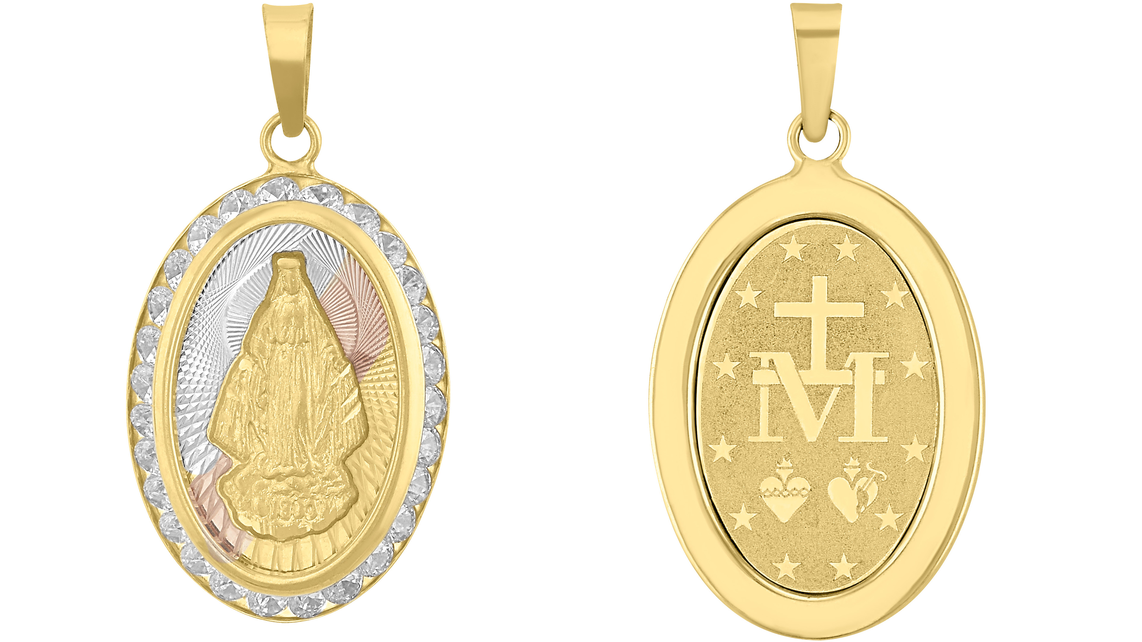 Medalla Milagrosa 3 Colores 10K - 3746