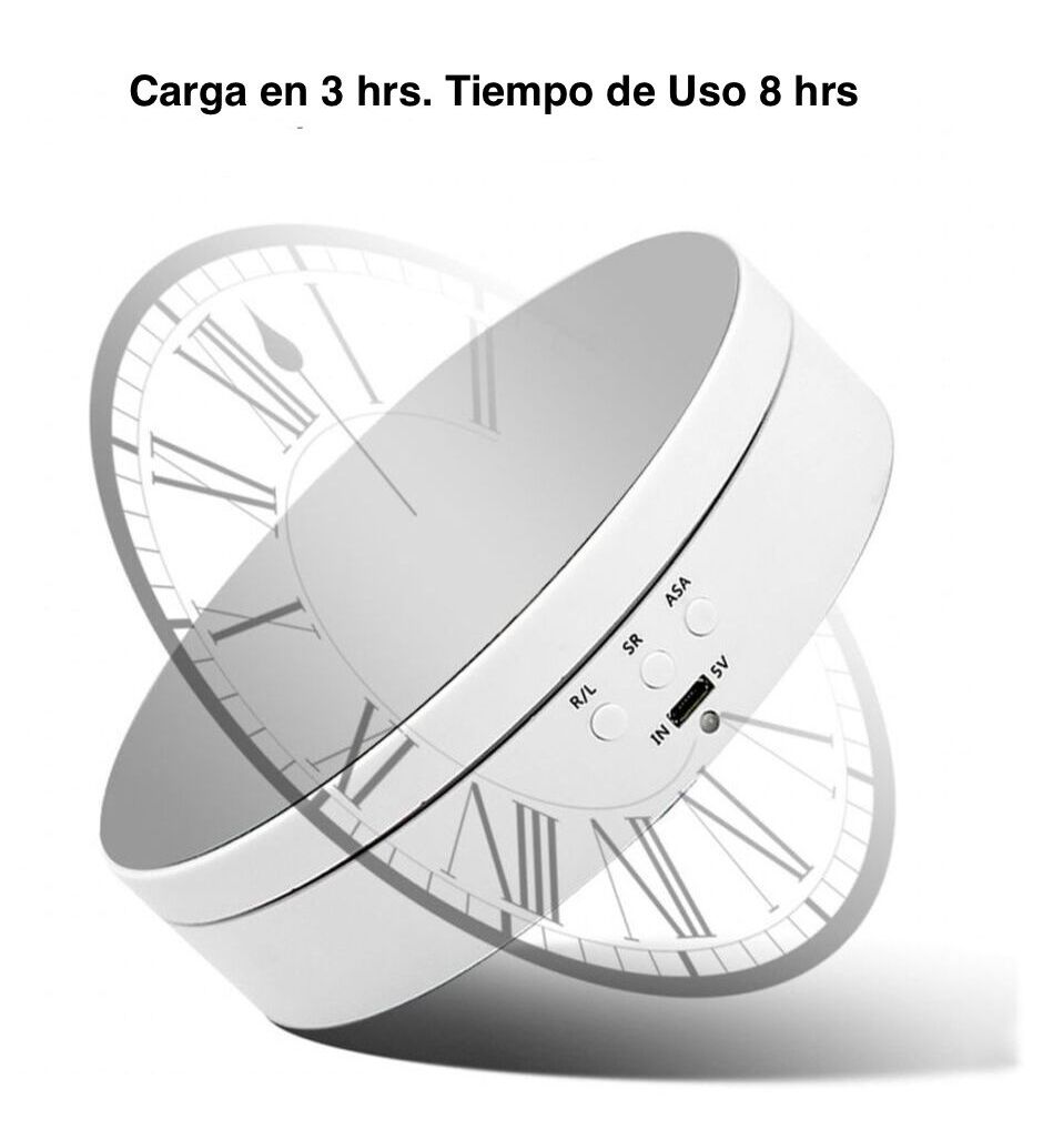 Base Plataforma Exhibición Fotografía Productos  360 Giratoria