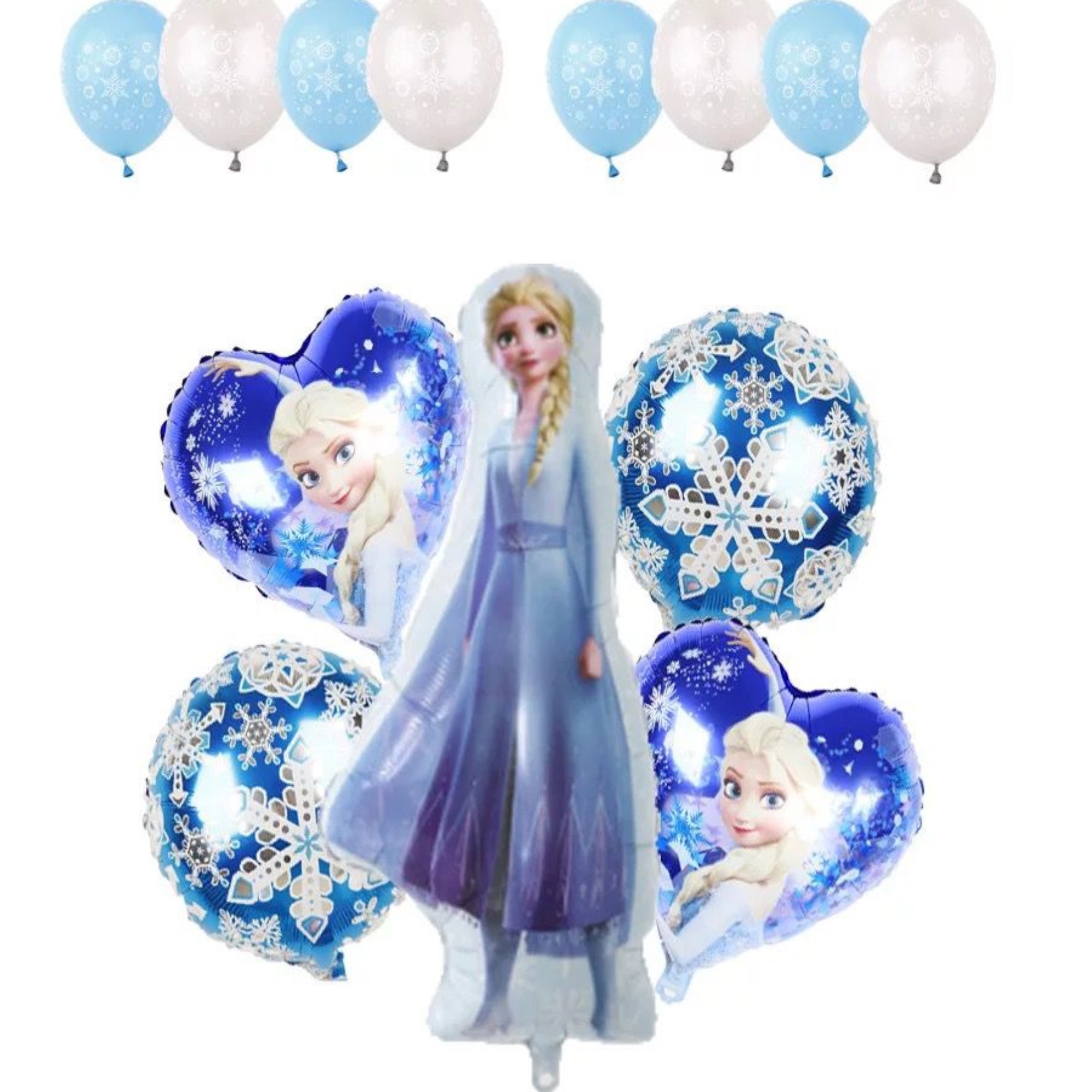 Globos Para Decoración De Fiesta Kit Globos Metalicos Elsa