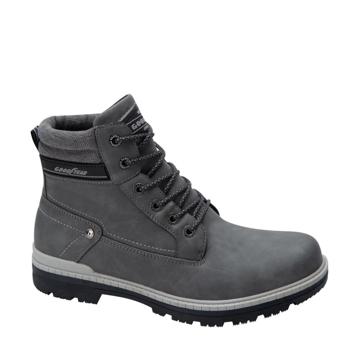 Bota gris hombre hot sale