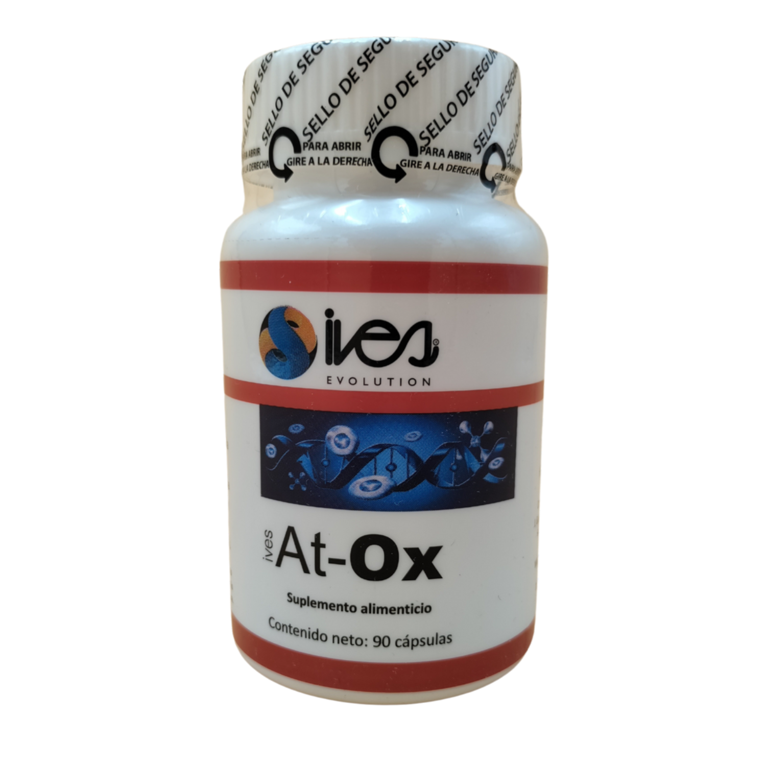 Coenzima Q10 Vitamina C Germen de Trigo Betacaroteno Ives Evolution Mexico 90 Cáps.