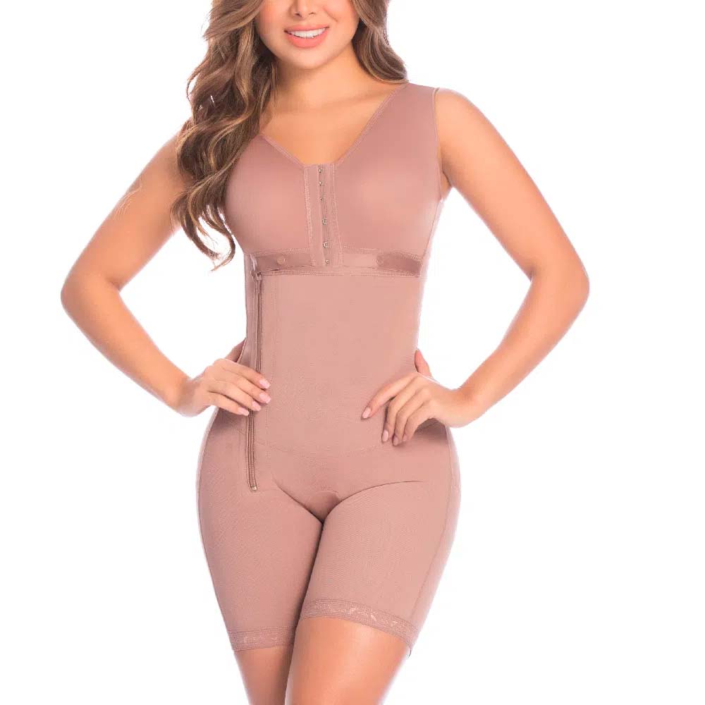 Fajas Colombianas Postparto Fajate Moldeadora De Figura Faja Uso Diario Con Brasier Y Cierre Lateral Para Mujer