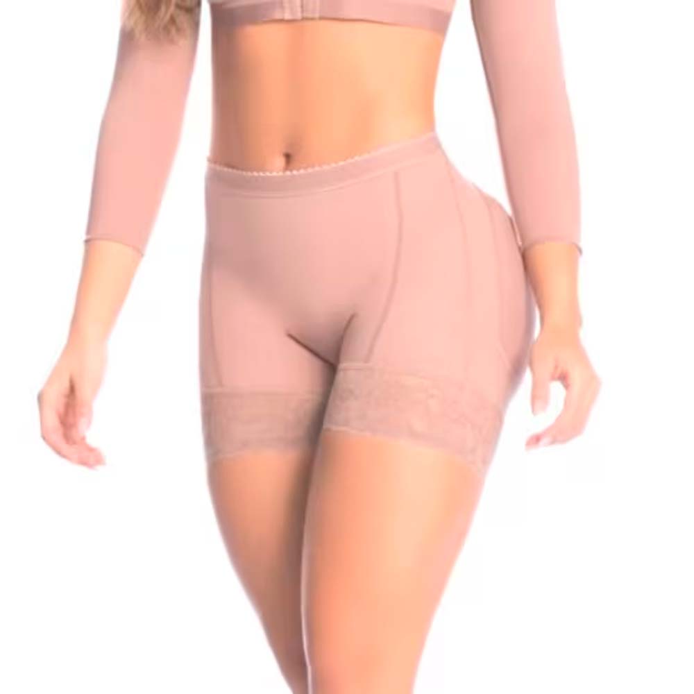 Short Realce Extra Levanta Gluteos Faja Colombiana Tipo Panty Short Colombiano Realce Natural Para Mujer